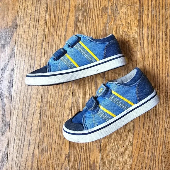 Mayoral jean sneakers boys size 23/ US 6.5T - Picture 1 of 6